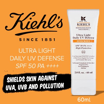 Kem Chống Nắng Kiehl's Ultra Light Uv Defense Sunscreen 60ml