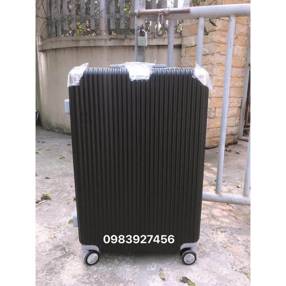 Vali nhựa sọc, sần 841 size  20 đủ màu, đủ size, Hàng chính hãng Hùng Phát,hàng luôn sẵn kho