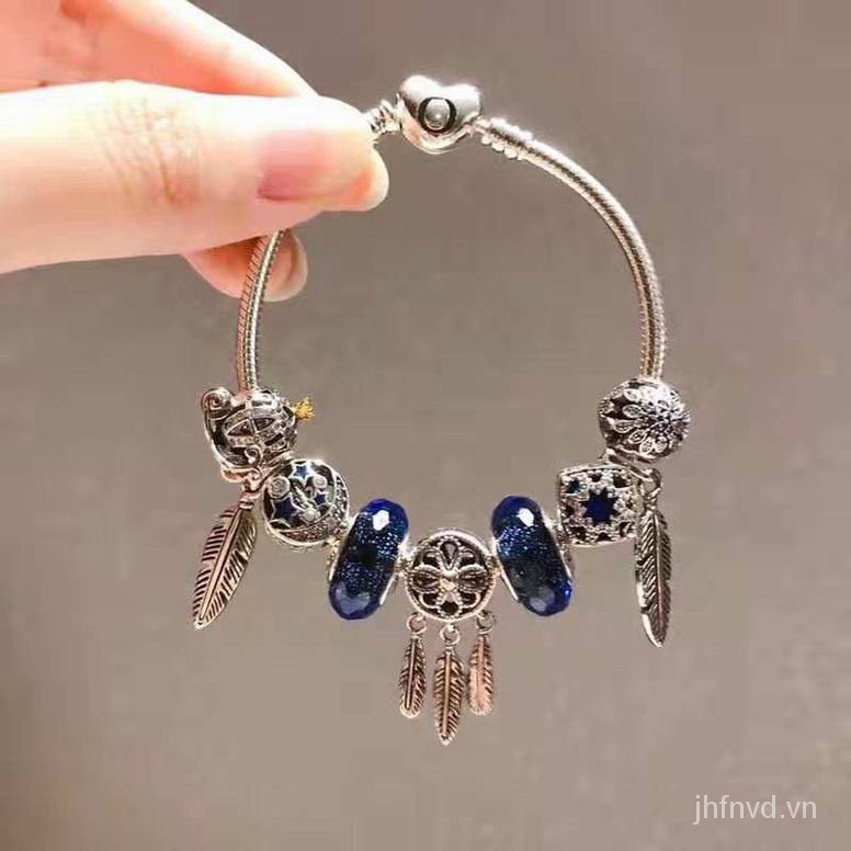 Vòng đeo tay PandoraPandora132 kèm hộp đựng làm quà tặng sinh nhật