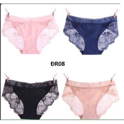 Quần Lót Nữ Ren Sexy thiết kế họa tiết ren xuyên thấu siêu gợi cảm quyến rũ - QL 8423