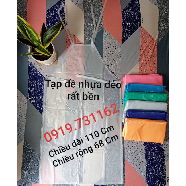 Tạp Dề Nhựa Chống Thấm Nước. Yếm Nhựa Thủy Sản. Nhựa Dày Dùng Trong Chế Biến