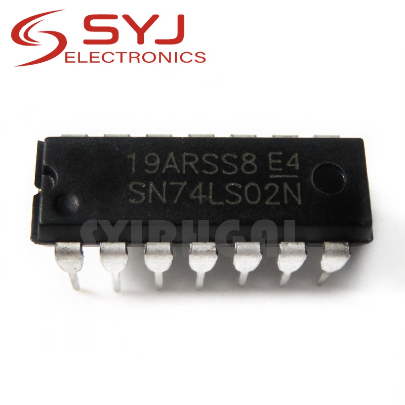 10 Miếng HD74LS02P HD74LS02 SN74LS02N 74LS02 DIP-14 Mới Trong
