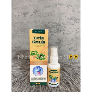 Dung dịch xịt họng xuyên tâm liên keo ong xanh nano bạc H2CV lọ 30ml