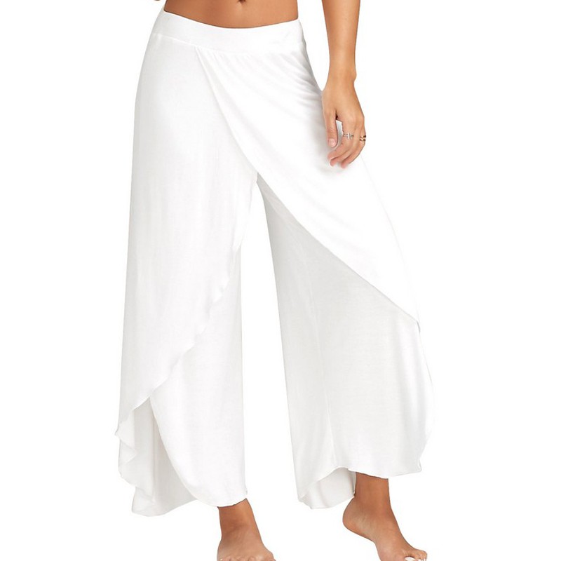 quần ống rộng Xẻ Tà Tập Yoga Cho Nữ | BigBuy360 - bigbuy360.vn