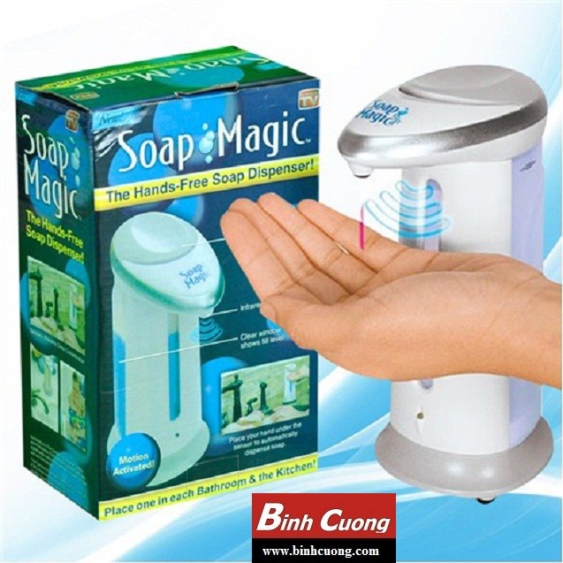 Bình Xả Xà Phòng Cảm Ứng