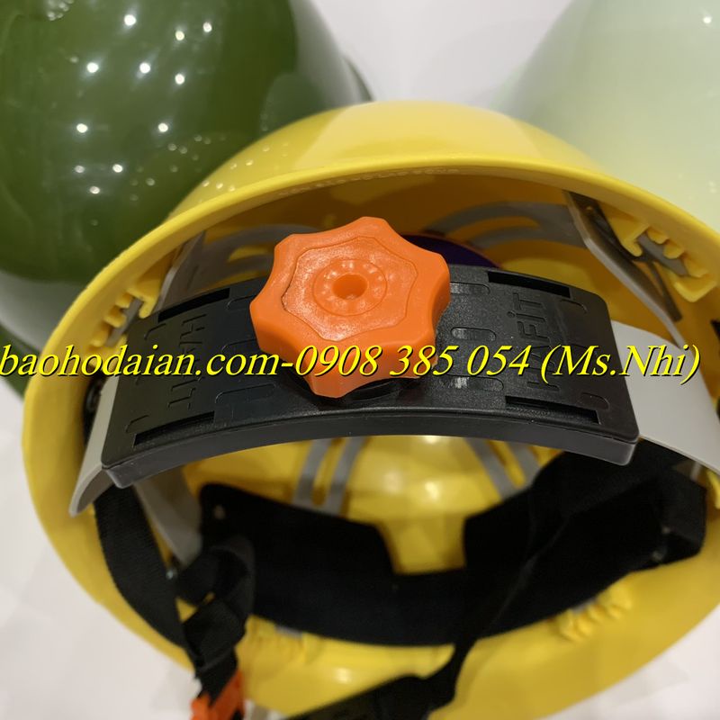 Mũ bảo hộ lao động Bảo Bình kiểu lính đuôi nút vặn N016