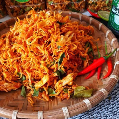 KHÔ GÀ LÁ CHANH LOẠI MỀM VỊ VỪA ĂN 1KG