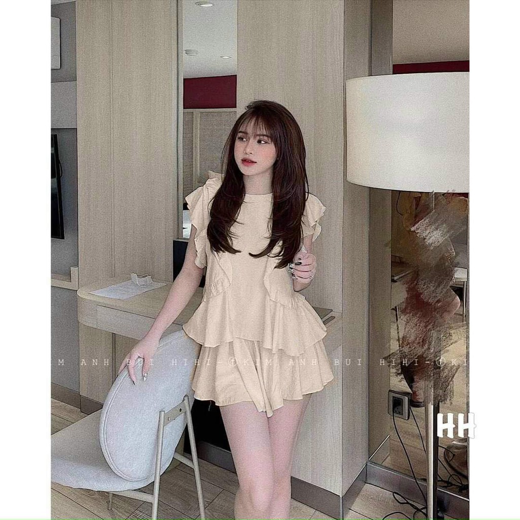 [Mã FATHANG5 giảm 10K đơn 50K] [SỈ SLL] Bộ Trang Phục Nữ/ Set Đồ Nữ Áo Bèo Chất Đũi Phối Quần Chun 3 Màu Siêu Xinh | BigBuy360 - bigbuy360.vn
