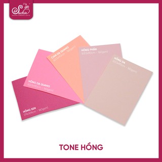 Giấy mỹ thuật tông hồng
