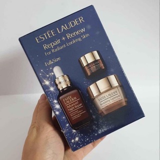 Sét dưỡng da Estee Lauder Repair + Renew For Radiant - Looking Skin
