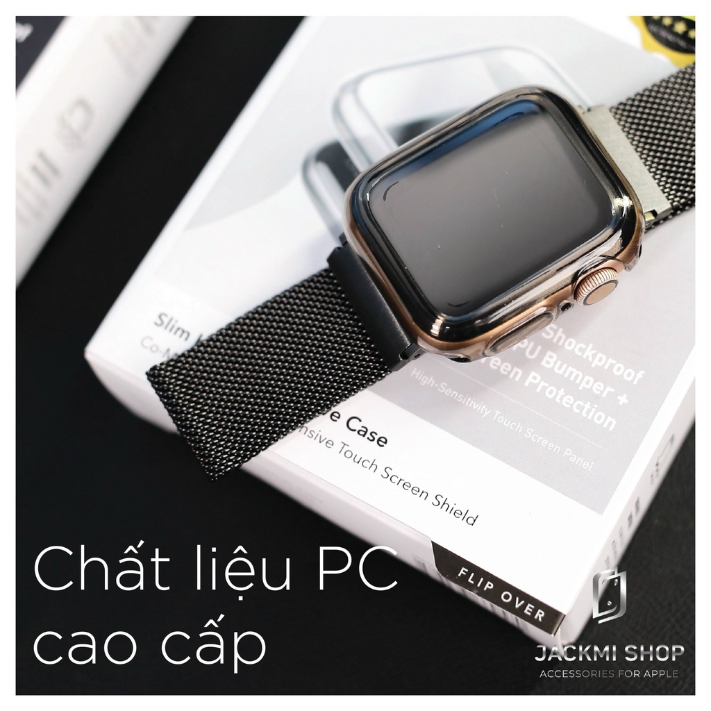 [CHÍNH HÃNG UNIQ] ỐP APPLE WATCH BẢO VỆ MÀN HÌNH GARDE HYBRID