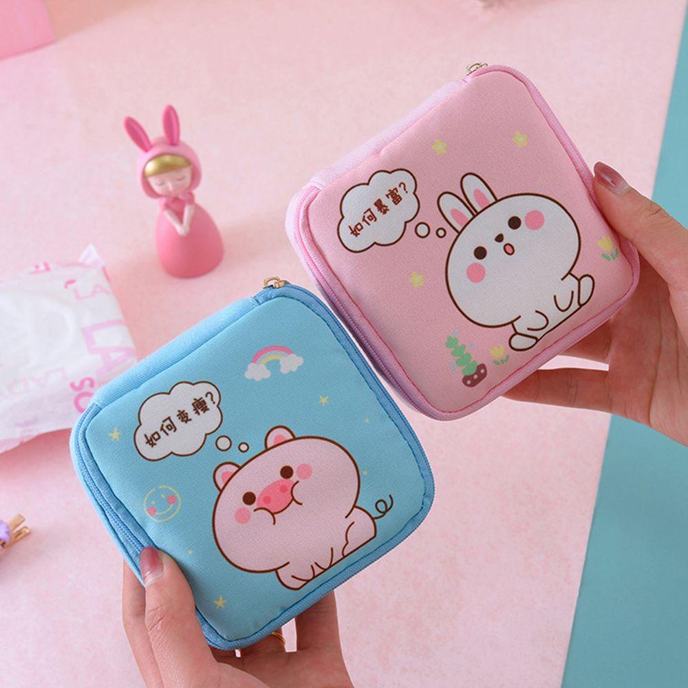 Túi Đựng Khăn Giấy / Mỹ Phẩm Hình Động Vật Xinh Xắn