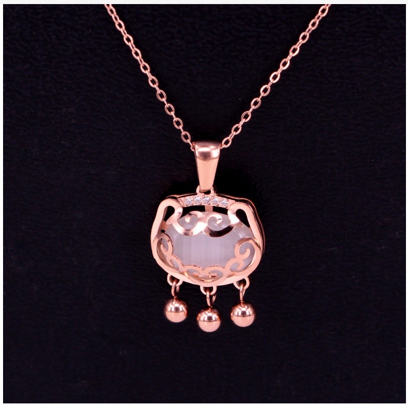 Dây Chuyền Lục Lạc Trường Cửu Titan Ko Han Rỉ TT 3934