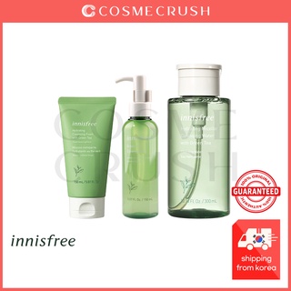 [Hàng mới về] Sữa rửa mặt/ Tẩy trang Innisfree dòng trà xanh làm sạch da hiệu quả chất lượng cao