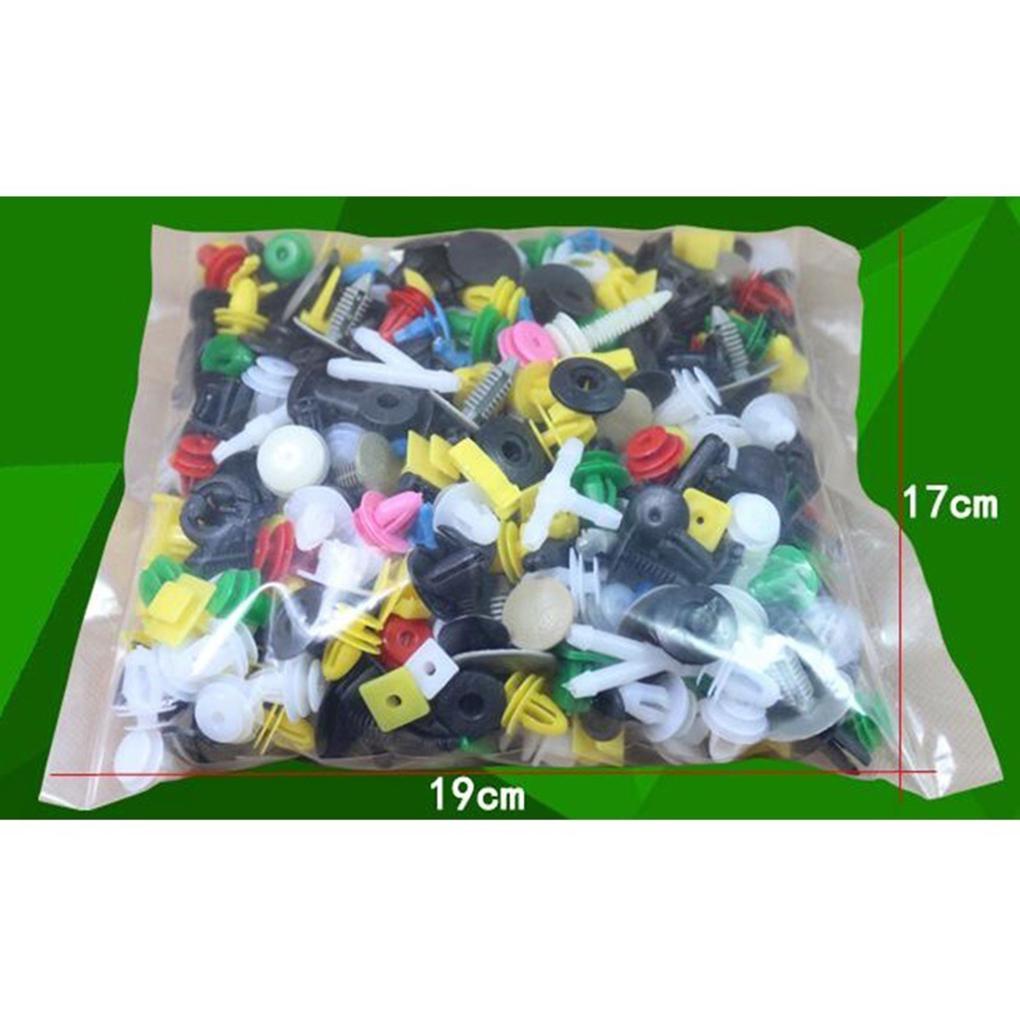 Set 50 / 100 Ốc Vít Nhựa Dùng Để Trang Trí Nội Thất Xe Ô Tô