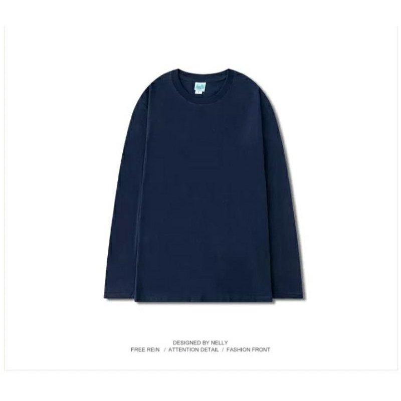 Áo phông Nelly trơn tay dài HEYBIG 🎏