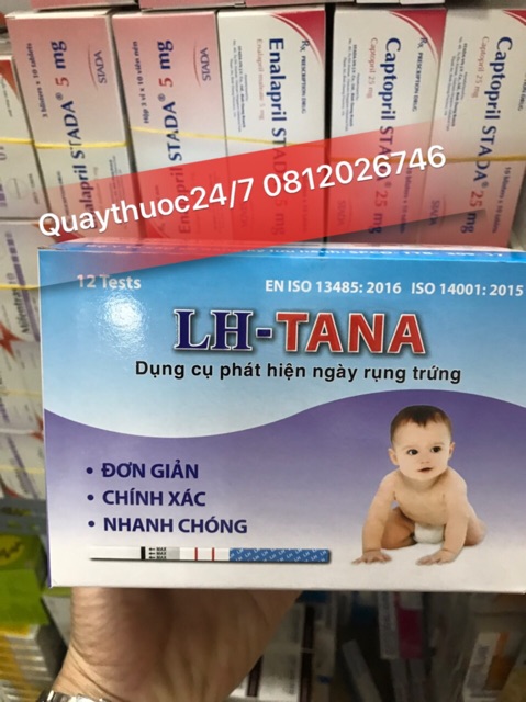 ✅QUE THỬ RỤNG TRỨNG LH-TANA(12 que)