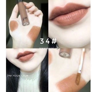 SON BBIA LAST VELVET LIP TINT ver 8 Màu 34 nâu nude