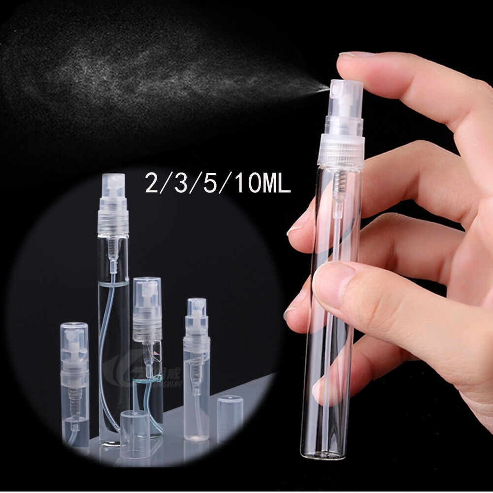 Set 5 chai xịt rỗng 2ml 3ml 5ml 10ml chiết nước hoa tiện dụng