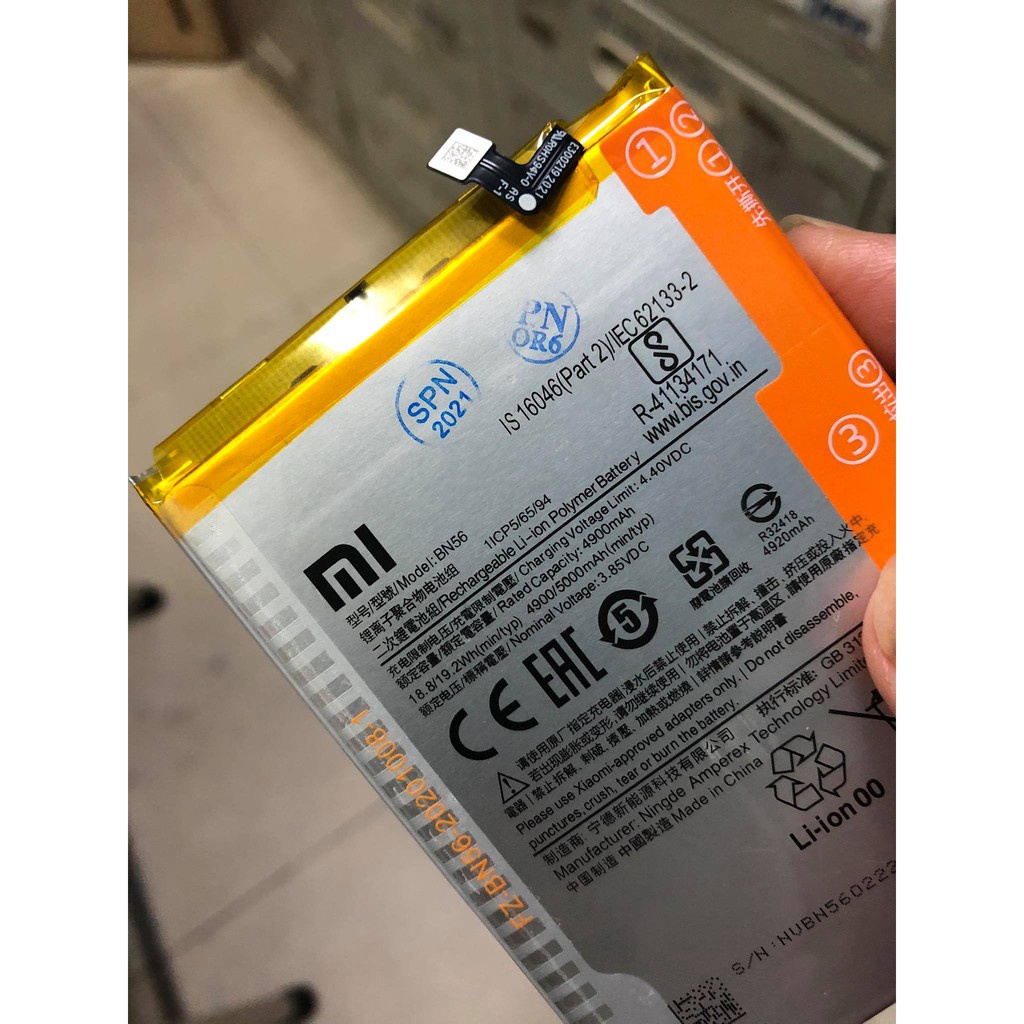 Pin BN56 Xiaomi Redmi 9A - 9C - Poco M2 Pro Dung Lượng 5000mAh