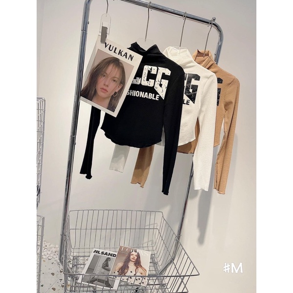 Áo Dài Tay BLCG Phom Ôm Cổ Cao 3 Phân Chất Thun Dễ Mặc Chất Đẹp Loại 1 | BigBuy360 - bigbuy360.vn