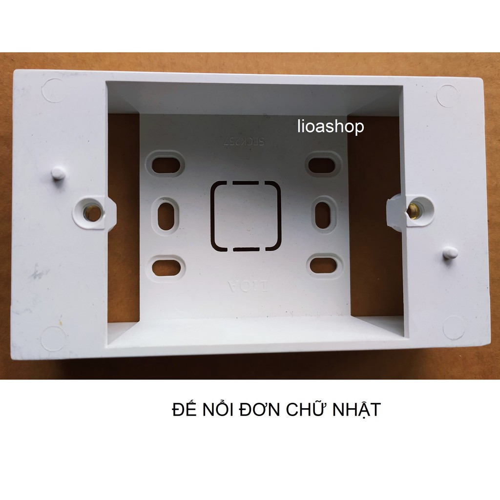 ĐẾ ÂM VÀ ĐẾ NỔI ĐƠN CHỮ NHẬT LIOA.