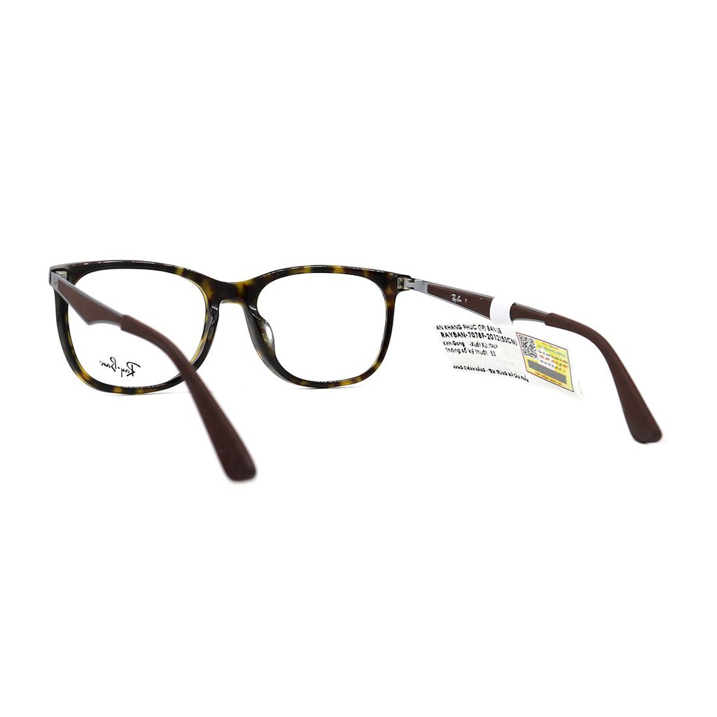 RB7078F 2012-Gọng kính nam nữ Rayban chính hãng , thiết kế dễ đeo bảo vệ mắt