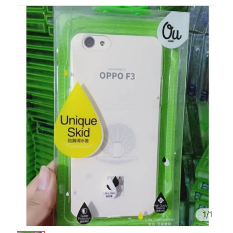 Ốp dẻo trong Ou case cho oppo F3