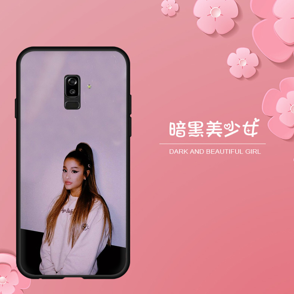 Ốp Điện Thoại Tpu Mềm Chống Rơi Hình Ariana Grande Cho Samsung J7 Prime J7 J730 J7 Pro J7 Core J8 2018