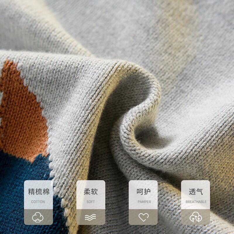 Bộ len gấu 2 màu