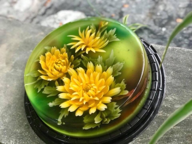 Set 6- Bộ Kim 3D Làm Hoa Cúc 5 kim- Dụng Cụ Hồng Mến Jelly