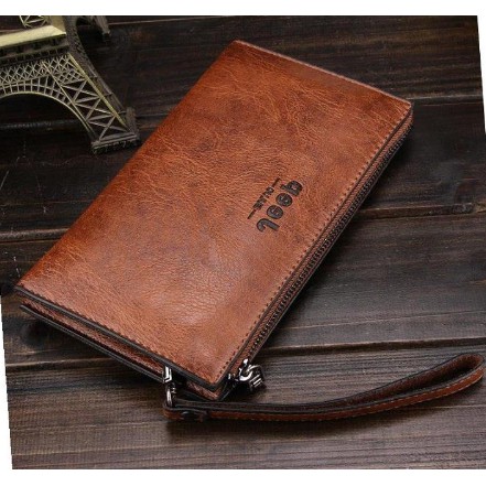 ví dài cầm tay nam nữ jeep