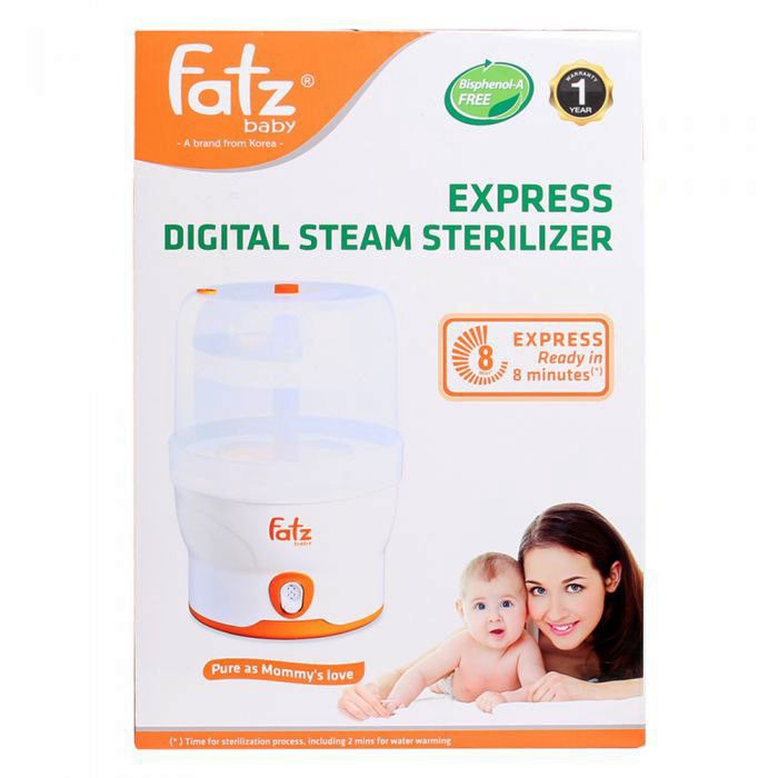 Máy tiệt trùng hơi nước điện tử 6 bình sữa Fatzbaby FB4028SL