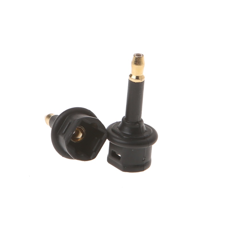 Set 2 Giắc Cắm Chuyển Đổi Toslink Female Sang 3.5mm Male