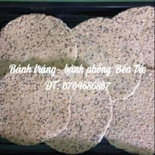 Bánh đa nước cốt dừa Bến Tre nướng( 10 bánh đa chín)