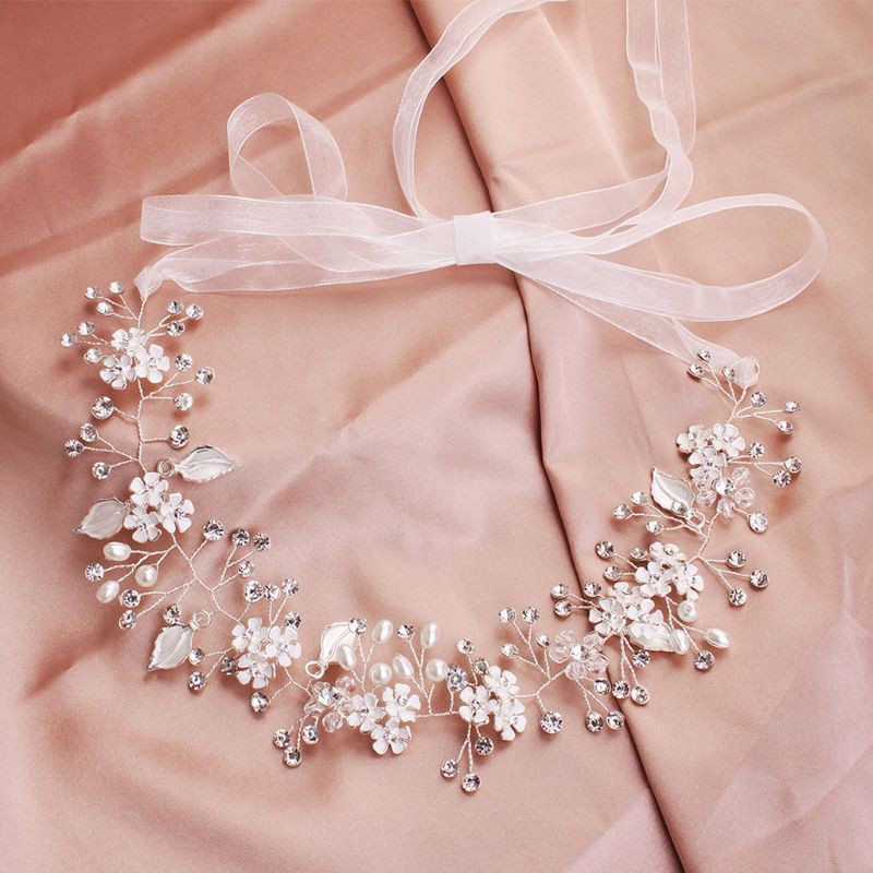 Cài Tóc Công Chúa Đính Đá Lấp Lánh Sang Trọng Cho Cô Dâu