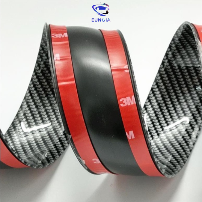 Nẹp chống xước bệ bước chân cửa xe ô tô xe hơi mạ cacbon cao cấp - miếng dán chống trầy xe ô tô