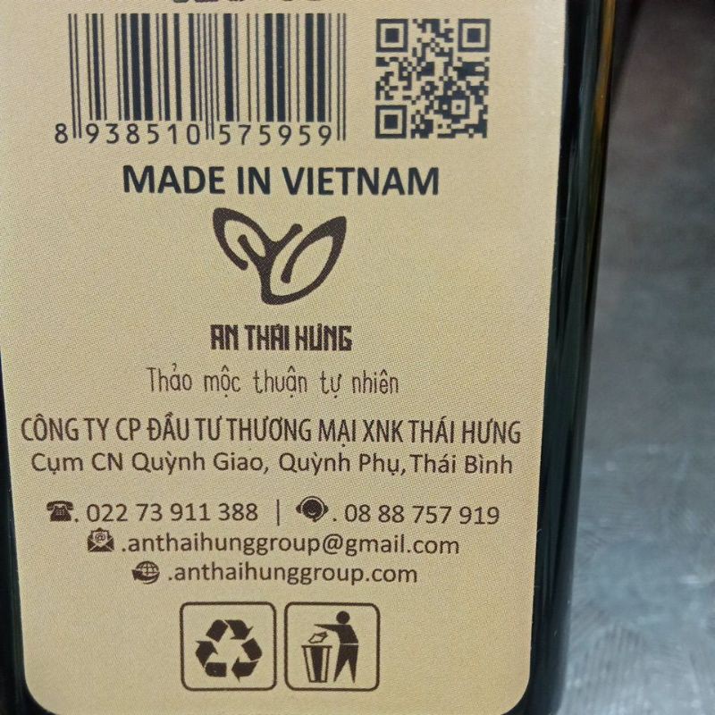 [Chính hãng] Dầu gội đầu Mượt hà thủ ô(50%), bồ kết, mần trầu,chanh sả..của tập đoàn An Thái Hưng | BigBuy360 - bigbuy360.vn