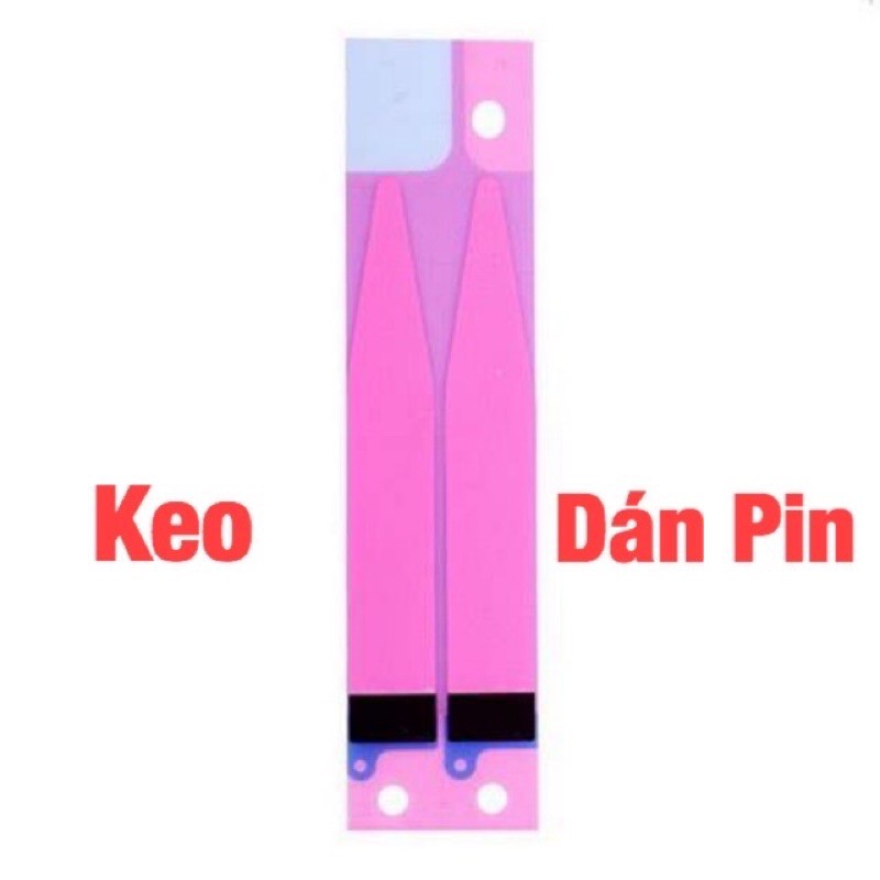 Keo Dán Pin ĐT ip 5s/6/6s/6p/6sp/7/7p/8/8p/x/xsm Loại Tốt