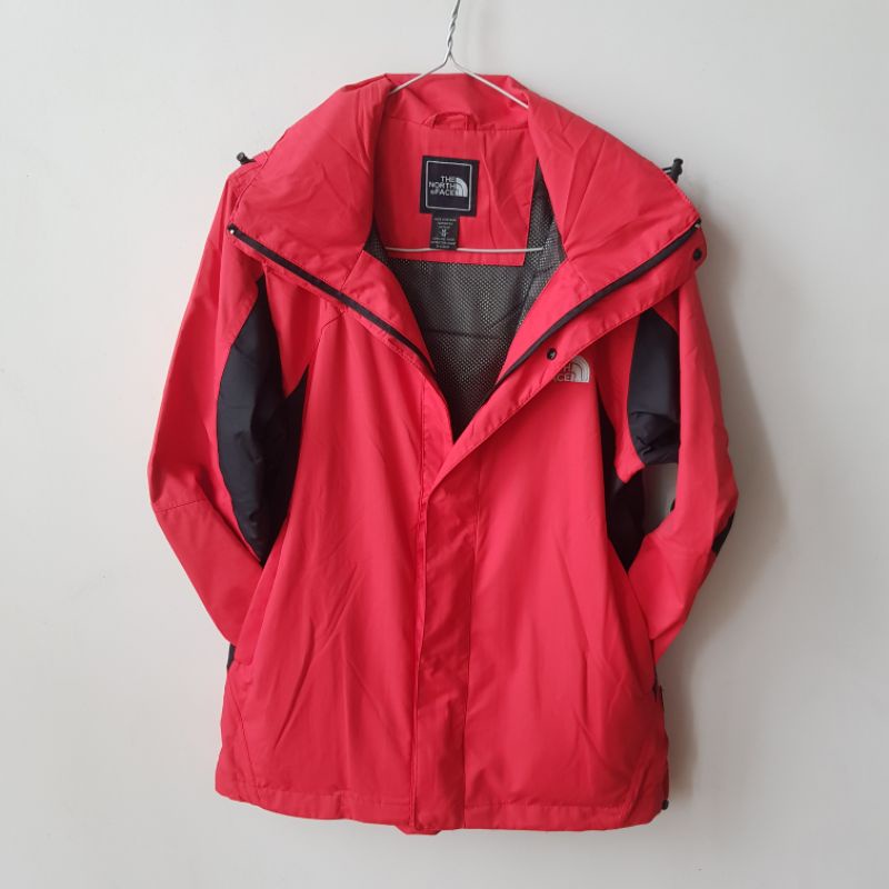 Áo gió TNF 2 lớp màu đỏ