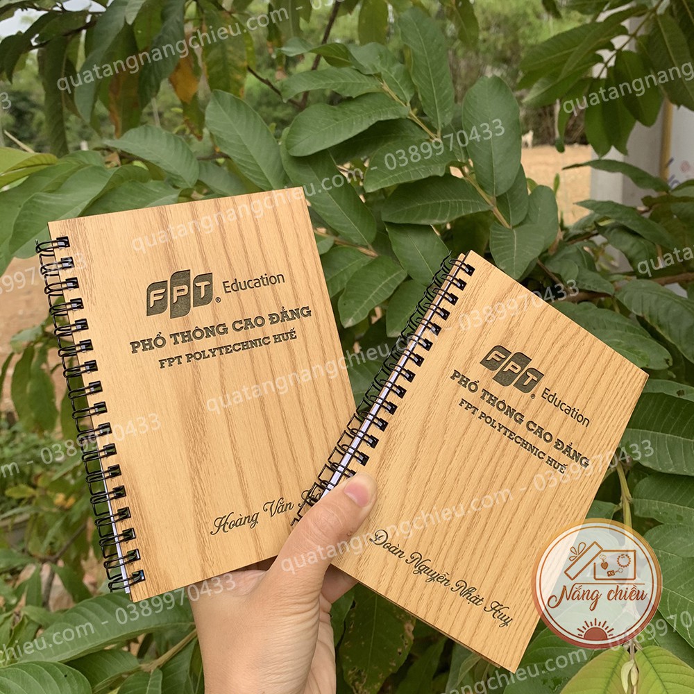 Sổ tay , sổ nhật kí, SỔ lưu bút, notebook khắc theo yêu cầu