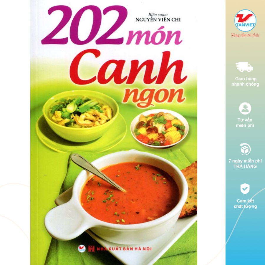 Sách - 202 Món canh ngon