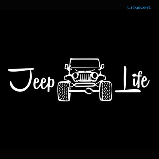 Decal Dán Trang Trí Thân Xe Hơi Jeep Life