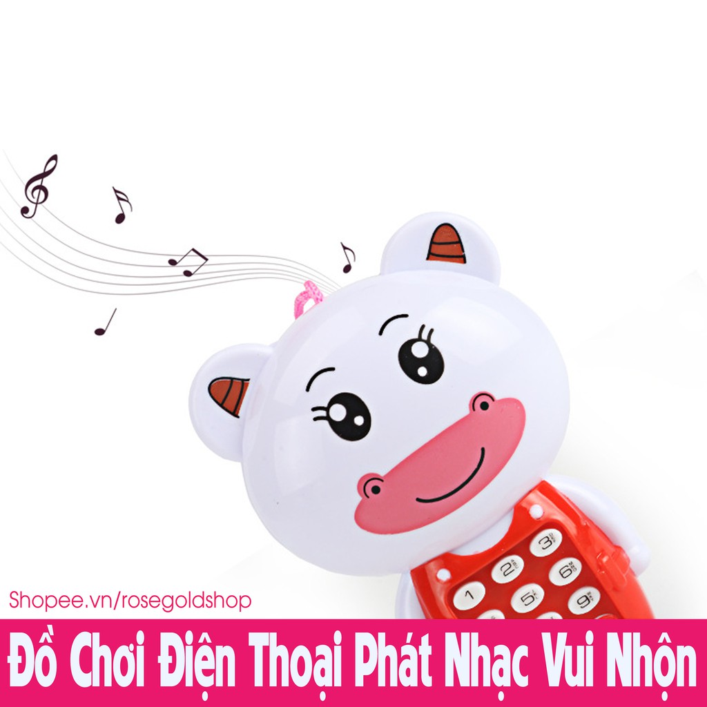 Đồ Chơi Điện Thoại Phát Nhạc Vui Nhộn Dành Cho Bé