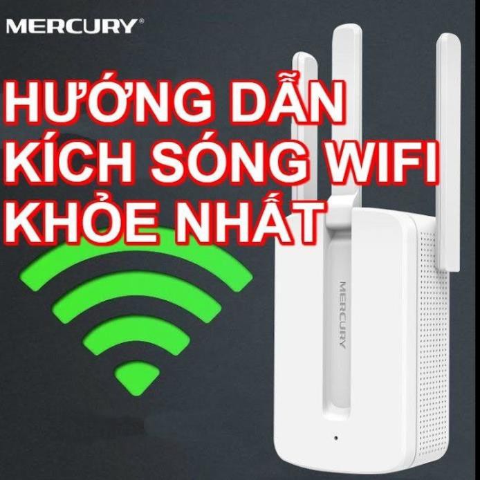 Bộ kích sóng wifi 3 râu Mercury cực mạnh, Tăng Sóng Wifi,Kích Wifi , Bộ Tiếp Nối Sóng Wi-Fi | BigBuy360 - bigbuy360.vn