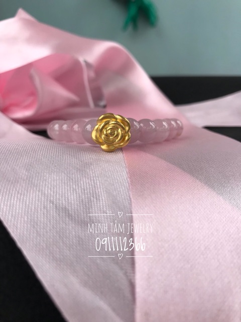 Vòng phong thủy màu hồng Vip mệnh Hoả,mệnh Thổ