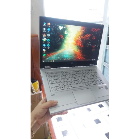 Laptop xách tay chuẩn Nhật NEC Versapro VN-L VK22 Core I5 5200U RAM 4GB SSD 256GB  màn 13.3inch cảm ứng full HD gập 360