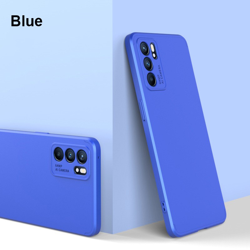 Ốp Điện Thoại Cứng Bảo Vệ 360 Độ Cho Oppo Reno 6 / Pro 5g