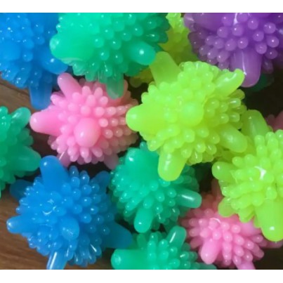 Bóng giặt Silicone thông minh, giúp giặt sạch hơn, không hại quần áo và máy giặt