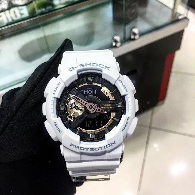 Đồng hồ thể thao nam G-Shock - GA110 Phiên bản đặc biệt chống nước cực ngầu Trắng tinh Khôi